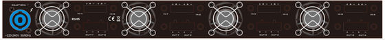Чернота прочное 50Hz 60Hz усилителя силы класса d держателя шкафа 1U FTD