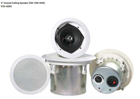 5&quot; звуковая система концерта коаксиальной системы PA диктора потолка (5W-10W-20W) на открытом воздухе