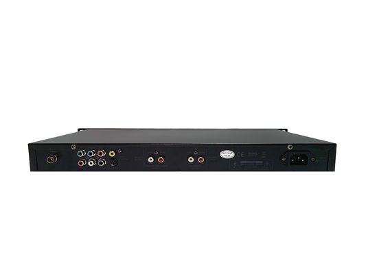 Черный DVD-плеер 50HZ RS232 игрока до полудня FM Mp3 DVD высоты 1U аудио