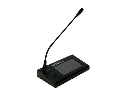 IP экрана касания системы 7in LCD PA сети IP DC 24V FTD удаленный основал микрофон