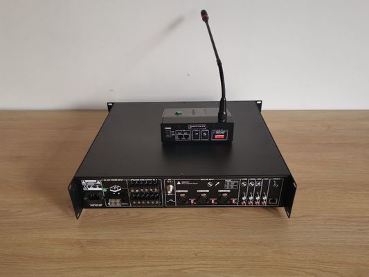 6 станция поддержки 8 Amp смесителя усилителя системы PA зоны 350W удаленная вызывая