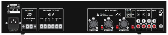 небольшие усилители системы PA системы оповещения 240W для супермаркета