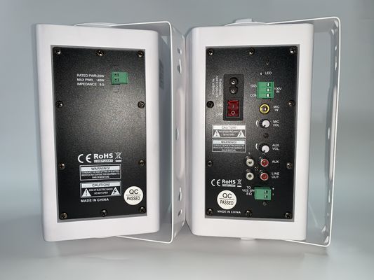 Держатель 220V 60Hz стены диктора PA 20W+20W активный