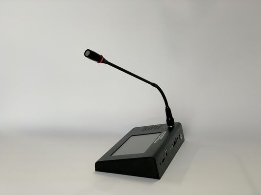 Микрофон экрана касания сетевой аудиосистемы Ip удаленный