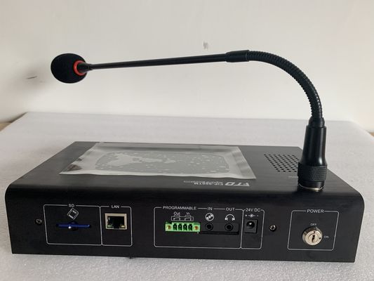 Микрофон Sreen касания системы PA сети Ip Dc 24v удаленный
