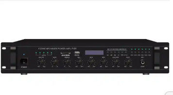 Аудио усилителя зоны 120w полного набора 6 системы системы оповещения с MP3 &amp; FM