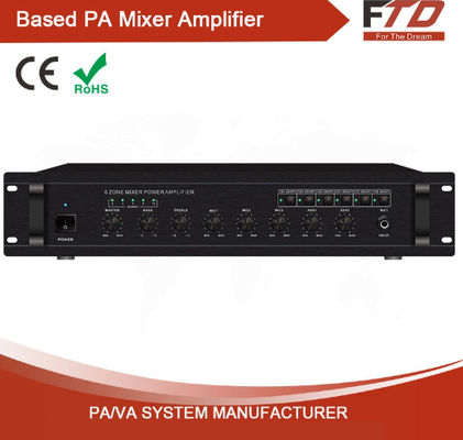 усилитель системы PA усилителя зоны 3500w экономики 6 усилителя смесителя силы аудио