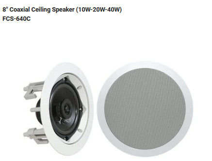 диктор системы оповещения 8&quot; коаксиальный диктор потолка (10W-20W-40W)