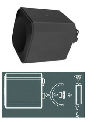 5&quot; на открытом воздухе диктор держателя стены С ТОНКИМ ПЛОСКИМ SOEAKER ДЛЯ OUTDOOR/INDOOR